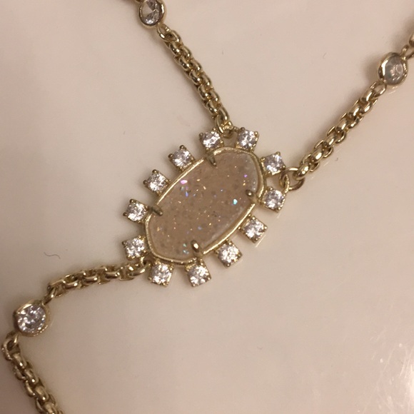 Liesl Y Necklace in Gold - Picture 4 of 6